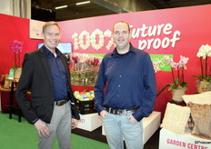 Hans Bok en Arjan Kolbach van Butterfly Orchids.