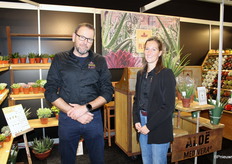 Ronald Koppejan en Patty Spaans van Amigo Plant.