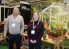 Guy van Deuren en Elisabete Pires van VD Plant.