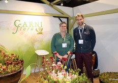 Arlene Feenstra en Justin van Kessel van Carni Flora.