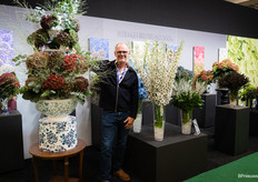 Jaap Stelder van Agriom / Hydrangea Breeders Association