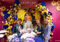 An Beekenkamp, Paul de Gelder, Lejla Begovic en Naomi Breedveld-Rosman van Deliflor