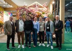 Nogmaals het team van Piazza dei Fiori, dit keer voor de DFG stand