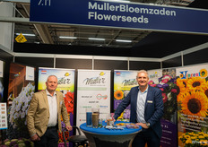 Jos van Schie en Wim Zandwijk van Muller Bloemzaden