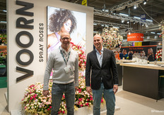 Frank Voorn en Rob Meijdam van Voorn Sprayroses