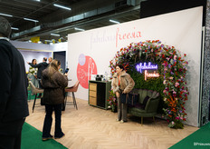 Er worden heel wat foto’s gemaakt bij de stand van Fabulous Freesia