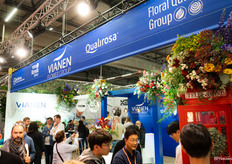 De stand van Vianen Flower Group
