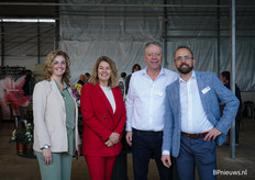 Renate Hoogendoorn, Joan Petermeijer, Ron Kloos en Arthur Kalkman van Decorum