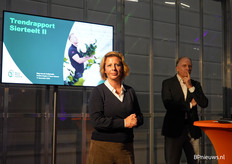 Eveline Rogier en Tanno Masser gaven een workshop over de uitkomst van het Trendrapport dat deze week is uitgebracht