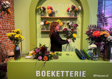 En uiteraard niet zonder een boeket naar huis