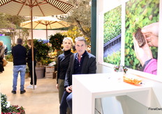 Ulrike en Karsten Rannacher van Rannacher Gartenbau. Het bedrijf teelt 15 hectare in de volle grond en 2,5 hectare in de kas