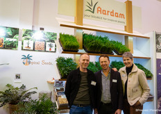 Anton en Arthur Spruit en de vrouw van Arthur