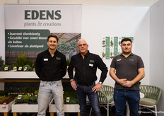 Jesse Rietberg, Jan Marijnis en Marten de Gunst van Edens Plants
