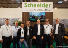 Het team van Schneider Youngplants stond klaar voor de bezoekers op de IPM