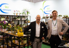 Erwin Kleverlaan en  Hidde van der Veen van We-concepts. Dit bedrijf is vorig jaar gestart en dit jaar staan ze voor de eerste keer in Essen.