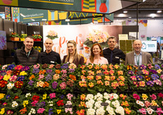 Het team van Rudy Raes voor de kleurrijke primula's