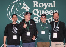 Daniel Morris, Gunnar Lipp, Maxence Majot en Nino Leauza. Het team is klaar voor Growing higher.