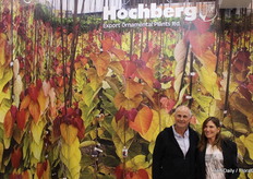 Omer en Edith Hochberg waren fultime bezig met afspraken hier op de IPM Essen. Fijn dat we vlak hoor hun vertrek nog een foto konden maken. Goede reis naar huis.