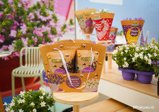 Geschenkverpakking met campanula van Addenda