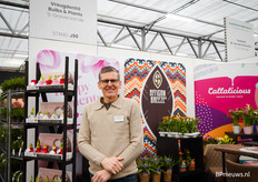 Teun van Geest van Vreugdenhil Bulbs & Plants, waar onder andere de calla's en amaryllisbollen stonden te shinen