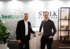 Patrick Zuidgeest van bestplant en Mike Rijnsburger van Stolk Brothers
