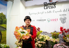 John Elstgeest van Flower Circus, 'inspiriamo fioristi in tutto il mondo'