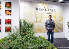 Enrico Vanin van RoseVanin, agent voor Rosen Tantau in Italië