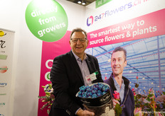 In een gedeelde stand met Ed de Groot van 247flowers.online
