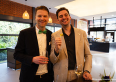 John van Santen (MPS) en Stijn Baan (Koppert Cress)