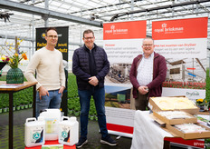 Bertus van Dijk, Lowie Smolers en Roel Lommen van Royal Brinkman