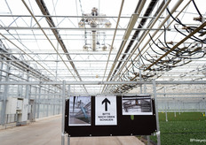 Bij een blik naar boven zag met de dakwasrobot van Besseling