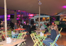 Tal van foodtrucks maakte het feest extra gezellig.