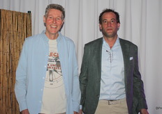 Gert-Jan van Staalduinen en Reyer van der Louw hadden een top avond. Ze konden gelukkig even tijd maken voor de foto.