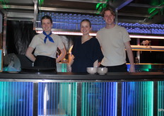 Het catering team had net even tijd om een leuke foto te maken.