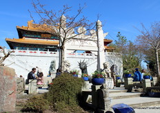 Door naar het Chinese gedeelte van het park