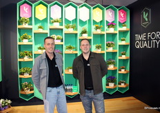 Tim Elfers en Nick Voskamp van Kuivenhoven Plants.