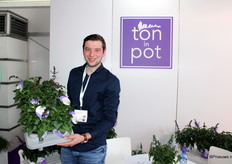 Calvin Blomjous van Ton in Pot.