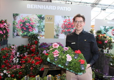Guido Broenink van Bernhard Young Plants hebben voor het eerst de Franse Geranium met het merk Decorum.