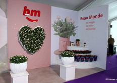 De stand van BM Roses.