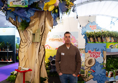 Petri Brekoo van De Groot in de Tovertuin van Woezel & Pip, een concept van de kwekerij dat breed wordt geplaatst bij onder andere alle Intratuinwinkels