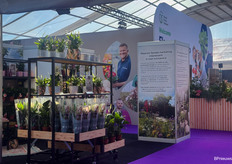 Direct bij de ingang stond de product presentatie van Romeo Sommers