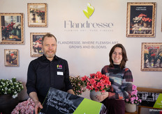 Christoph Stevens en Silke Sercu van FlorAmor introduceerden de nieuwe merkidentiteit van Flandresse