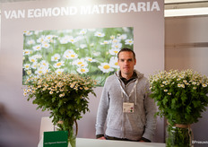 Johan van Egmond met zijn Matricaria