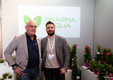 Jan Marijnis met Mimmo Ginevrino van het Italiaanse Pharma Puglia