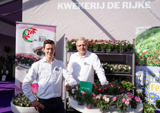 Wilfred de Rijke en Gerard Voois van Kwekerij de Rijke
