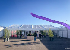 De entree van de Flora Spring Expo