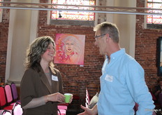 De altijd goedlachse Inge Schalke van MPS en Ronald van Marrewijk zelfstandig adviseur kwaliteit en certificering.