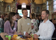Eveline Stilma (innoplant) Jeroen Straver (Blonk Sustainability) en Robin Klamer van Certhon.