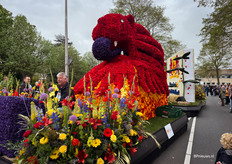 Corsowagen Provincie Zuid-Holland met een oude aan de Zuid-Hollandse tuinbouw