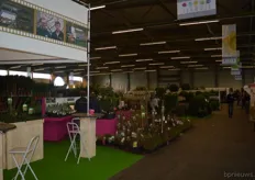 De Gentse Floral werd gehouden in de Expo van Gent, in hal 2 en hal 4. Hier hal 4